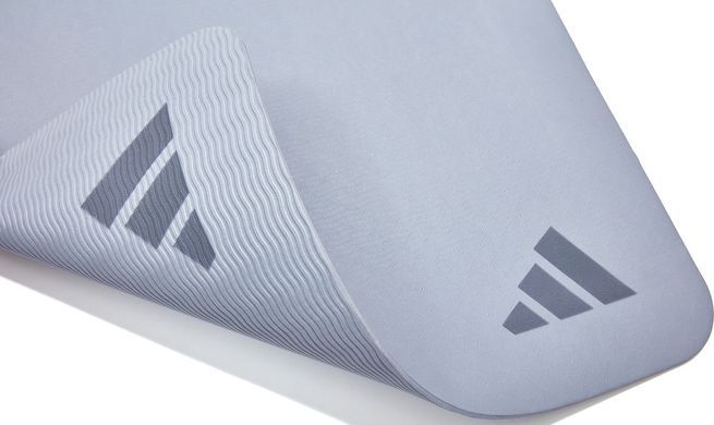 Коврик для йоги Adidas Premium Yoga Mat серый 176 х 61 х 0,5 см ADYG-10300SV