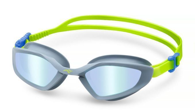Очки для плавания Aqua Speed ​​RAVEN MIRROR 61423 фиолетовый, салатовый OFSM 713-04