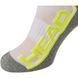 Шкарпетки Head PERFORMANCE SHORT CREW 3P UNISEX жовтий, сірий, білий Уні 39-42 00000019578 фото 2