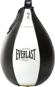 Боксерская груша Everlast 1910 SPEED BAG черный, белый 22,5 x 15 см P00002114