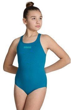 Купальник закритий для дівчат Arena TEAM SWIMSUIT SWIM PRO SOLID блакитний Діт 128см 004762-600
