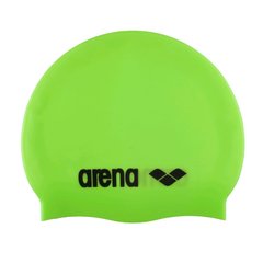 Шапка для плавання Arena CLASSIC SILICONE зелений Уні OSFM 00000018947