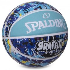 М'яч баскетбольний гумовий Spalding Graffiti Ball 84373Z №7 84373Z