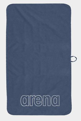 Рушник Arena SMART PLUS POOL TOWEL темно-синій, білий Уні 150х90 см 00000029649