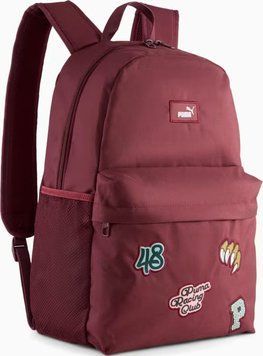 Рюкзак Puma PHASE PATCH Backpack 20L бордовый детский 44 х 38 х 14 см (091730-20) 091730-20