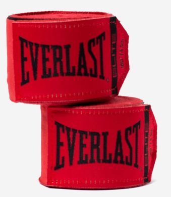 Бинти Everlast ELITE HANDWRAPS червоний 180 (457,2 см) P00003325