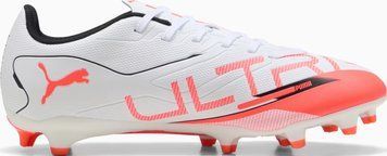 Бутси Puma ULTRA 5 PLAY FG/AG білий, помаранчевий Уні 43 108169-01