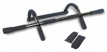 Турник для подтягивания LiveUp CHIN-UP BAR WITH ARM STRAP черный OFSM LS3152A