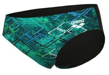 Плавки Arena DALY SWIM BRIEFS бірюзовий, чорний Діт 00000032576