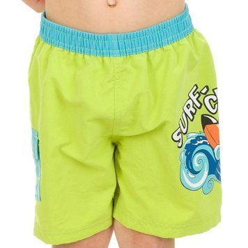 Плавки-шорти для хлопців Aqua Speed SURF-CLUB 2079 зелений Діт 104см 385-04
