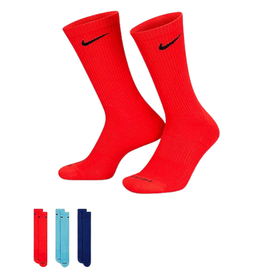 Шкарпетки Nike U NK EVRY PLUS CUSH CREW 3PR мультиколор Уні 42-46 00000022410