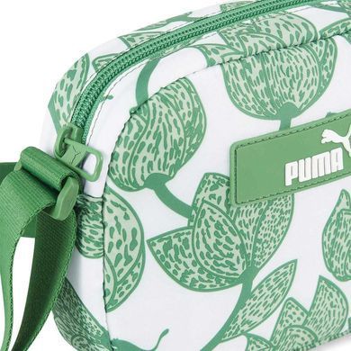 Сумка Puma Core Pop Cross Body Bag 1,5L зеленый Жен 18x 5x14см 00000029036
