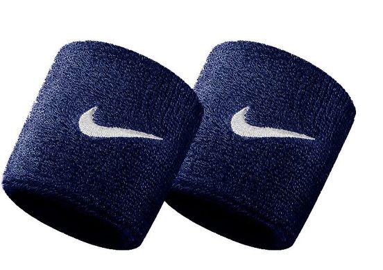 Напульсник Nike SWOOSH WRISTBANDS 2 PK темно-синій Уні OSFM 00000017554