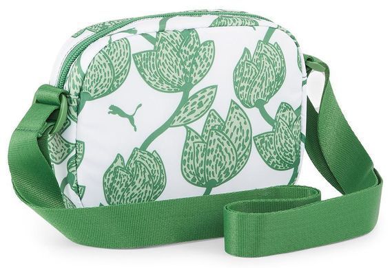 Сумка Puma Core Pop Cross Body Bag 1,5L зеленый Жен 18x 5x14см 00000029036