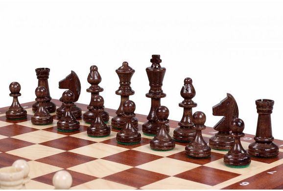 Шахи MADON Турнірні інтарсія №3 коричневий, бежевий Уні 35х35см арт 93 00000021776