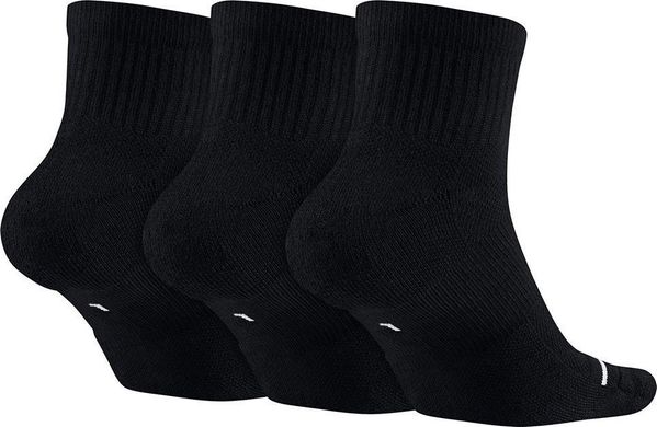 Шкарпетки Nike U JORDAN EVERYDAY MAX ANKL 3PR чорний Уні 42-46 00000008834