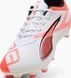 Бутси Puma ULTRA 5 PLAY FG/AG білий, помаранчевий Уні 40 108169-01 фото 4