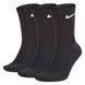 Шкарпетки Nike U NK EVERYDAY CUSH CREW 3PR чорний Уні 38-42 00000007580 фото 3