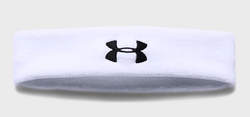 Пов'язка на голову Under Armour Performance Headband білий Жін UNI 1276990-100