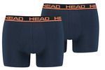 Труси-боксери Head BASIC BOXER 2P темно-синій, помаранчевий Чол M 701202741-010