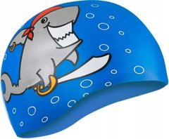 Шапка для плавання Aqua Speed ​​KIDDIE Shark 1783 синій Діт OSFM 00000020132