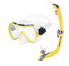 Набір маска і трубка Aqua Speed ​​ENZO + EVO 6071 жовтий Діт OSFM 00000015380