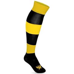 Гетри футбольні Swift Зебра, розмір 40-45 (жовто/чорні)