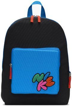 Рюкзак Nike Y NK CLASSIC BKPK - BUBBLE 16L чорний, синій Діт 38 x 28 x 13 см FZ7254-010