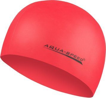 Шапка для плавання Aqua Speed MEGA 100-31 червоний Уні OSFM 100-31
