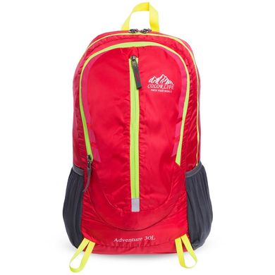 Рюкзак спортивный V-30л COLOR LIFE 9007 (Красный)  9007-R