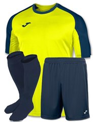 Футбольна форма X2 (футболка+шорти), розмір XS (жовтий/темно-синій) X2003Y/DB-XS X2003Y/DB-XS