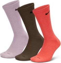 Шкарпетки Nike U NK EVRY PLUS CUSH CREW 3PR мультиколор Уні 42-46 00000022412