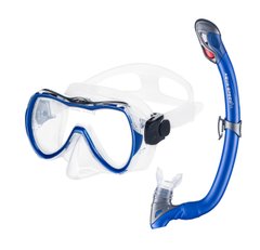 Набір маска і трубка Aqua Speed ​​ENZO + SAMOS 3111 синій Діт OSFM 00000015381