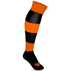 Гетри футбольні Swift Зебра, розмір 40-45 (оранжево/чорні)