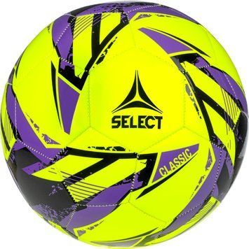 Мяч футбольный Select Classic v26 желтый, фиолетовый. 099380-003