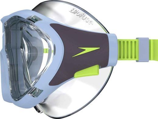 Окуляри для плавання Speedo JUNIOR BIOFUSE 2.0 MASK прозорий, сірий, зелений One Size 8-00491818683