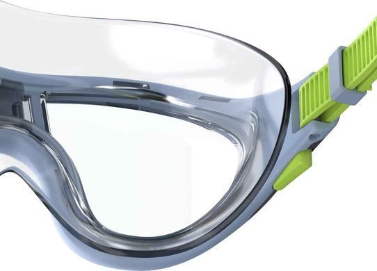 Окуляри для плавання Speedo JUNIOR BIOFUSE 2.0 MASK прозорий, сірий, зелений One Size 8-00491818683