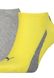 Шкарпетки Puma UNISEX LIFESTYLE SNEAKERS 3P сірий, жовтий Уні 35-38 00000009573 фото 3