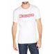 Футболка Kappa T-shirt Mezza Manica Girocollo stampa logo petto білий Чол XL 00000013597 фото 1