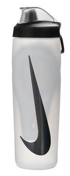 Пляшка Nike REFUEL BOTTLE LOCKING LID 24 OZ білий, чорний Уні 709 мл N.100.7668.125.24