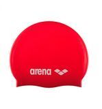 Шапка для плавання Arena CLASSIC SILICONE JR червоний Діт OSFM 91670-044