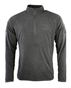 Флис тактический KOMBAT UK Alpha Mid-Layer Fleece (kb-amlf-blk-s) kb-amlf-blk-s