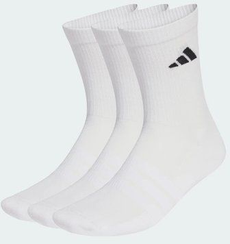Носки Adidas C ESS CRW 3P белый 46-48 JZ0530