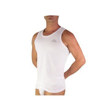 Майка Kappa Canotta Spalla Larga білий Чол  K1325 Bianco