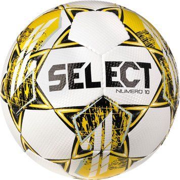 М'яч футбольний SELECT NUMERO 10 v23 білий, жовтий 4 057405-345