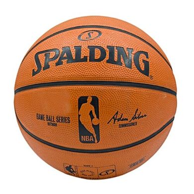 Мяч баскетбольный PU SPALDING 83044Z NBA GAME OUTDOOR №7 83044Z