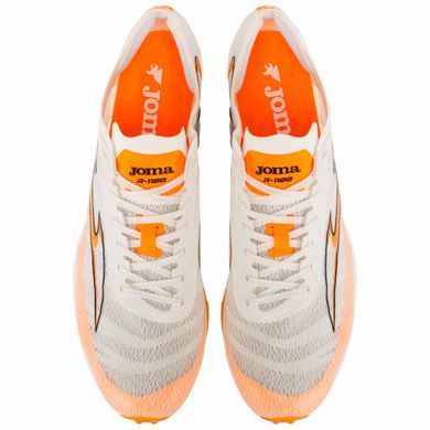 Шиповка для легкой атлетики Joma R.R 1100 SPIKES RR110S2502 размер 39-EUR/38-UKR, белый-оранжевый RR110S2502