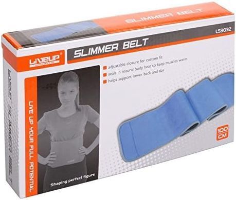 Пояс для схуднення LiveUp SLIM BELT LS3032B