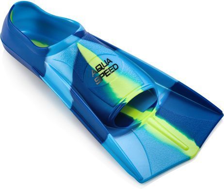 Ласти Aqua Speed TRAINING FINS 7940 синій, блакитний, жовтий Уні 33-34 137-82