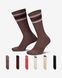 Шкарпетки Nike U NK ED PLS CSH CRW 6P 144 RTO коричневий, мультиколор Уні 42-46 00000025917 фото 1